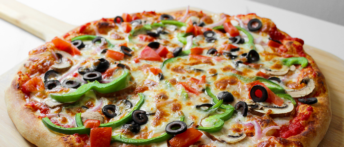 Spicy Mixed Vegetable Pizza  12" 